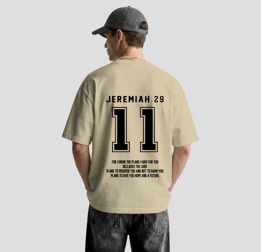 Jeremiah 29 - Oversized Tee