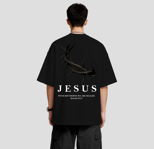 Jesus Crown of Thorns – Oversized Tee