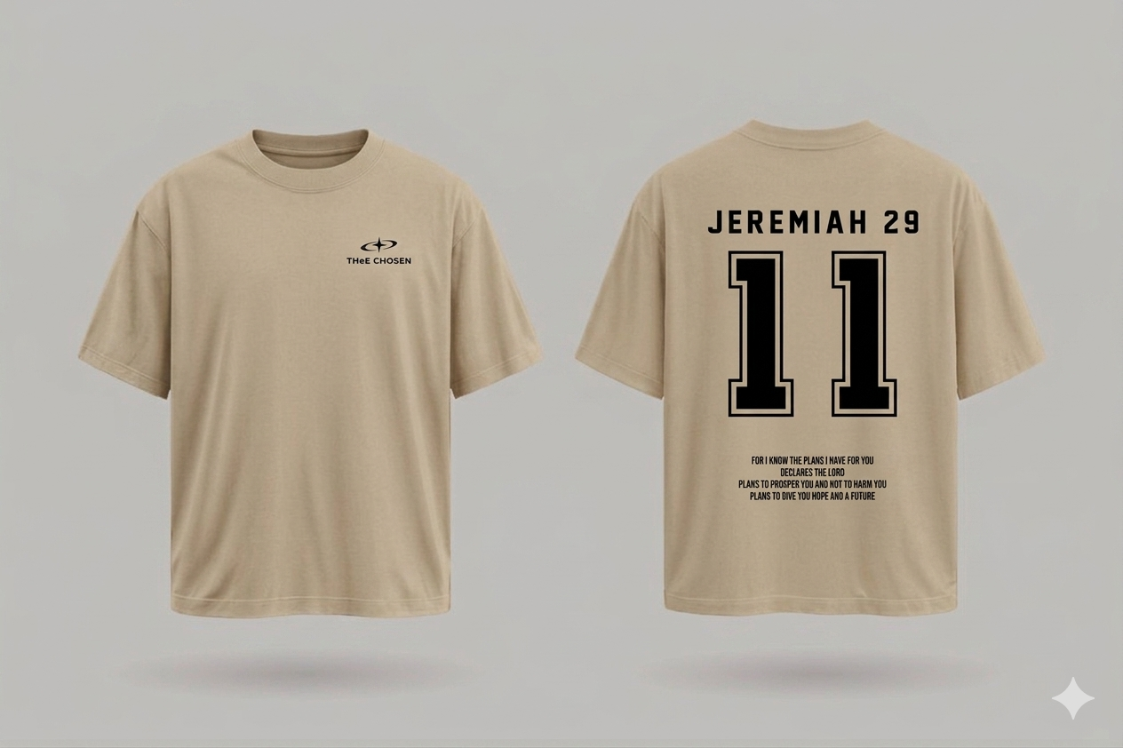 Jeremiah 29 - Oversized Tee