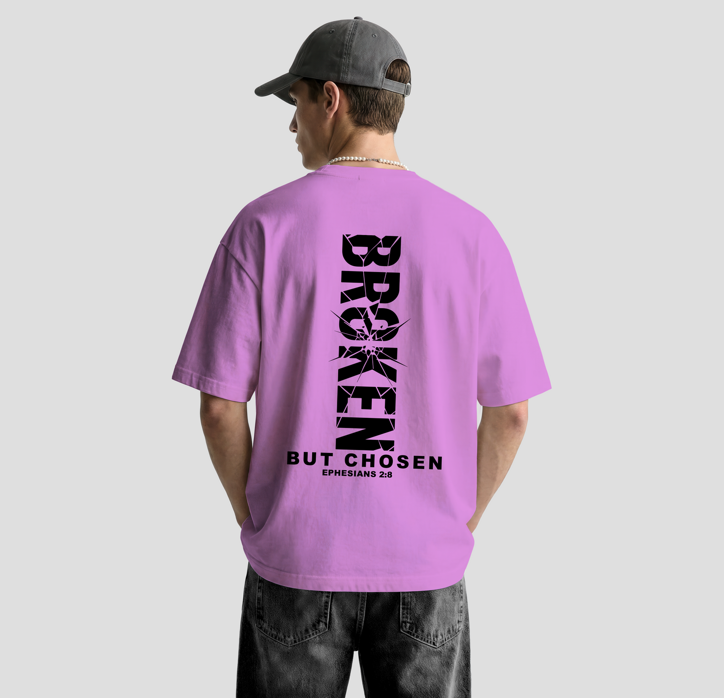 Broken But Chosen – Oversized Tee