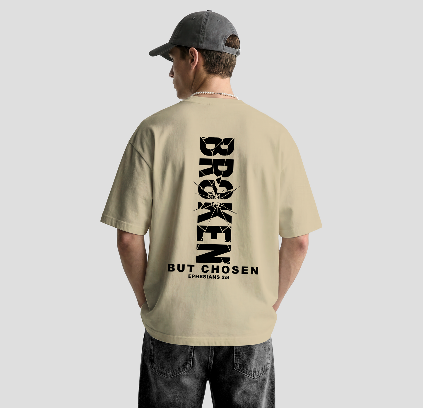 Broken But Chosen – Oversized Tee