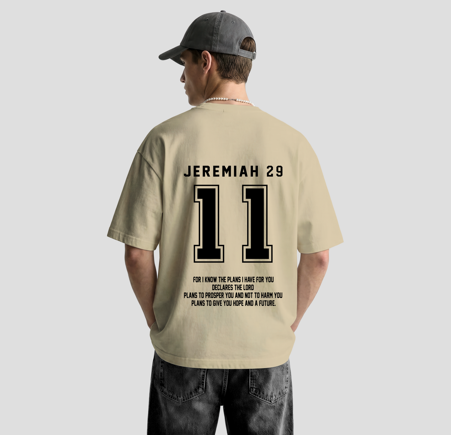 Jeremiah 29 - Oversized Tee