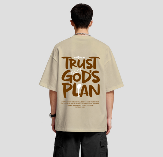 Trust God's Plan – Oversized Tee