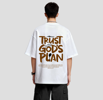 Trust God's Plan – Oversized Tee