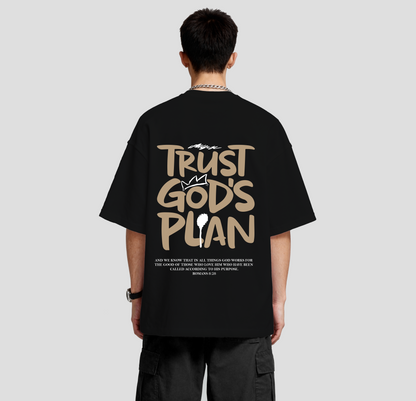 Trust God's Plan – Oversized Tee