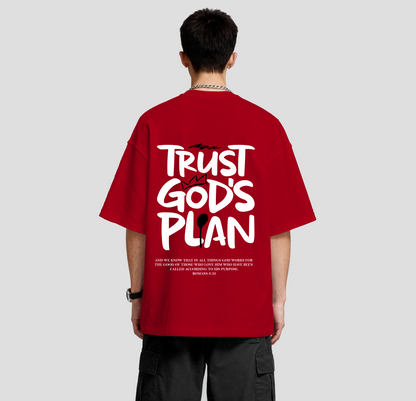 Trust God's Plan – Oversized Tee