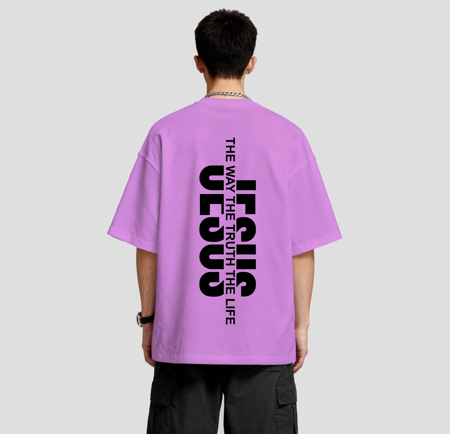 The Way The Truth The Life – Jesus | Oversized Tee