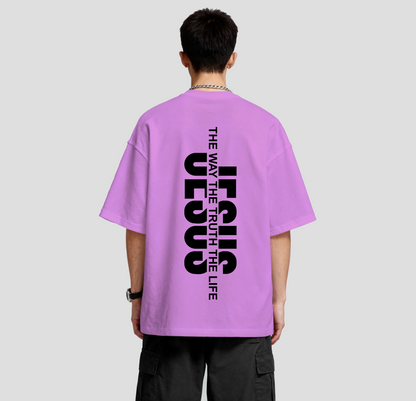 The Way The Truth The Life – Jesus | Oversized Tee