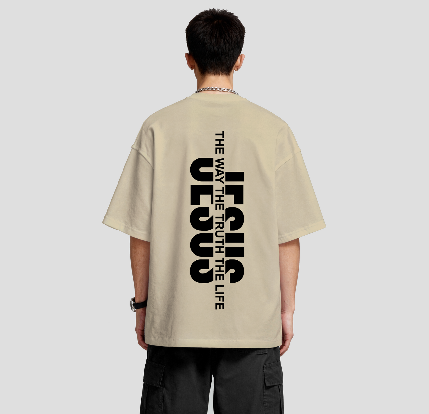 The Way The Truth The Life – Jesus | Oversized Tee