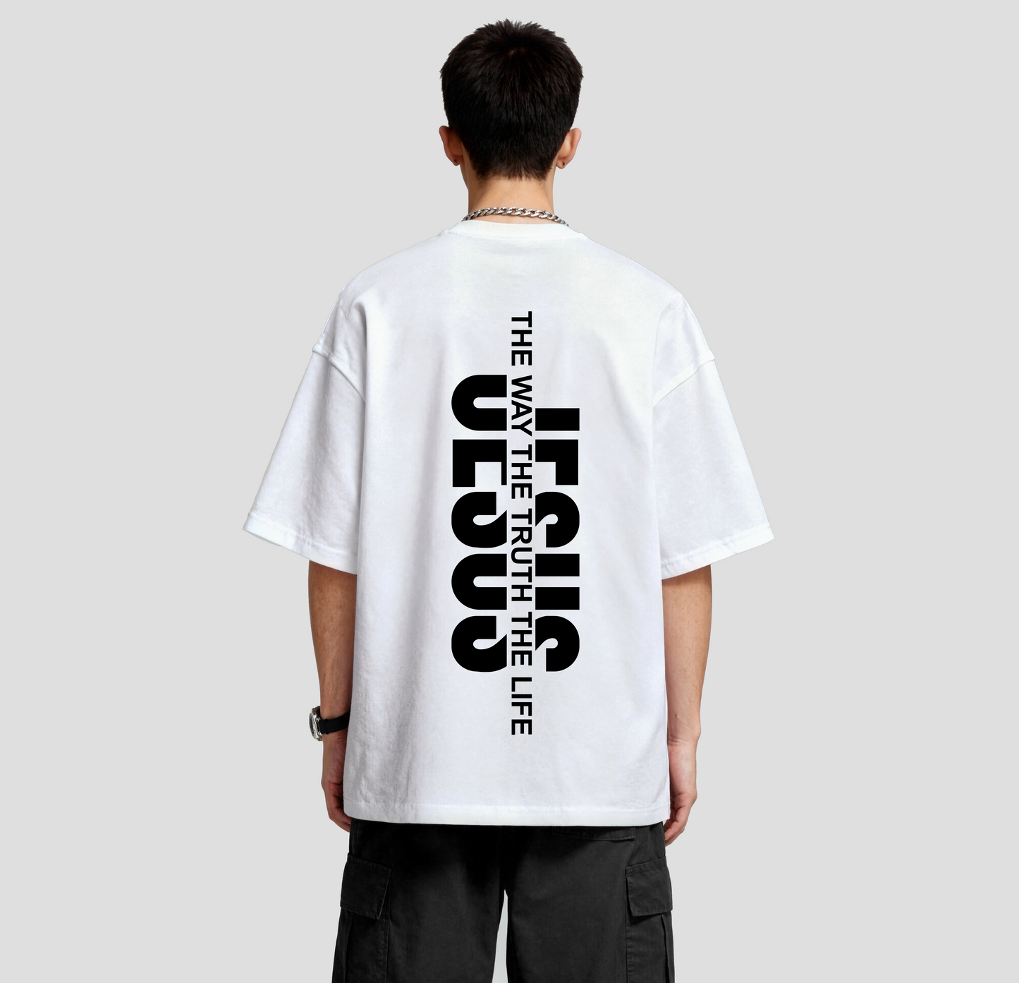 The Way The Truth The Life – Jesus | Oversized Tee