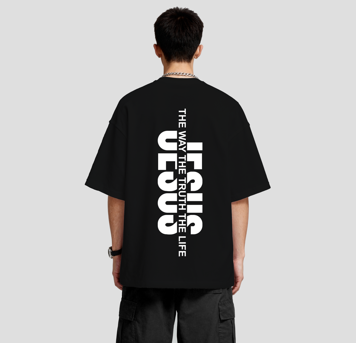 The Way The Truth The Life – Jesus | Oversized Tee