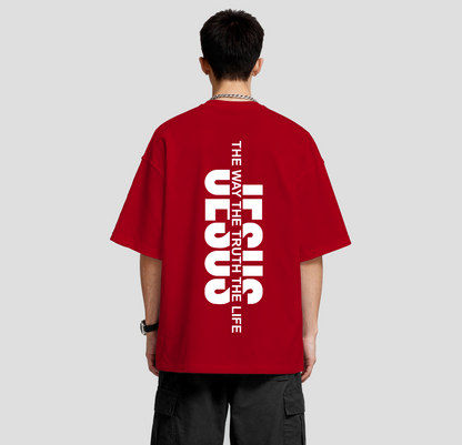 The Way The Truth The Life – Jesus | Oversized Tee