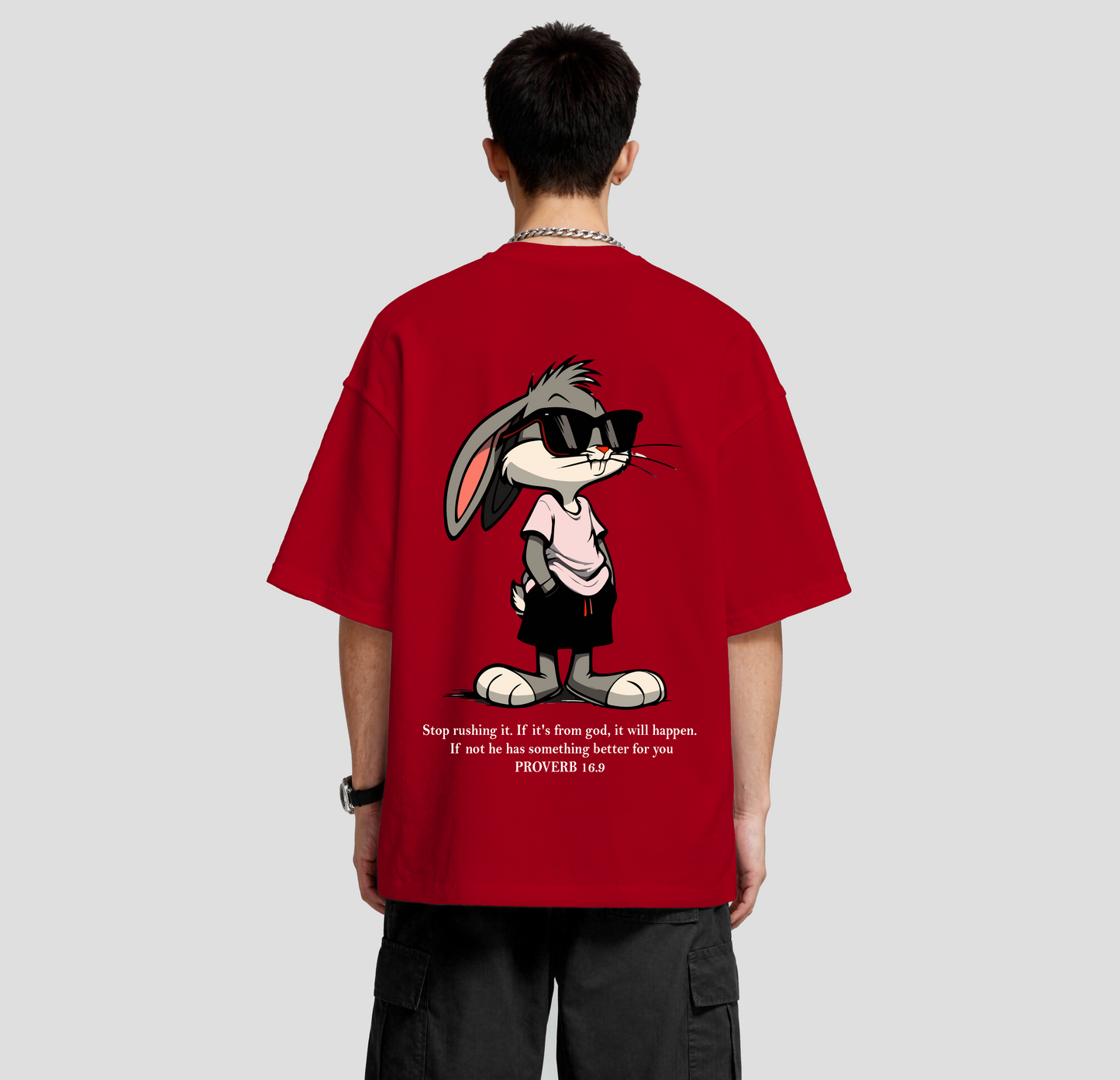 Stop Rushing It – Oversized Tee