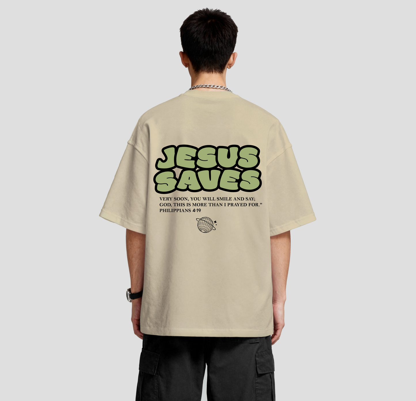 Jesus Saves - Oversized Tee