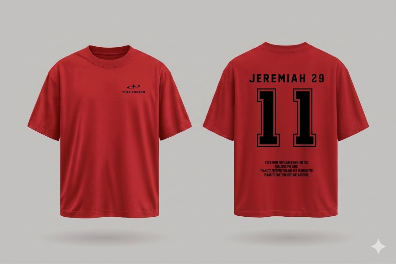 Jeremiah 29 - Oversized Tee