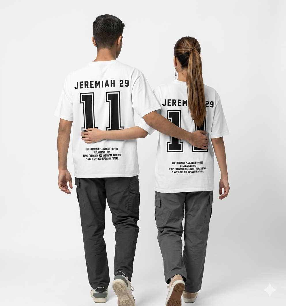 Jeremiah 29 - Oversized Tee